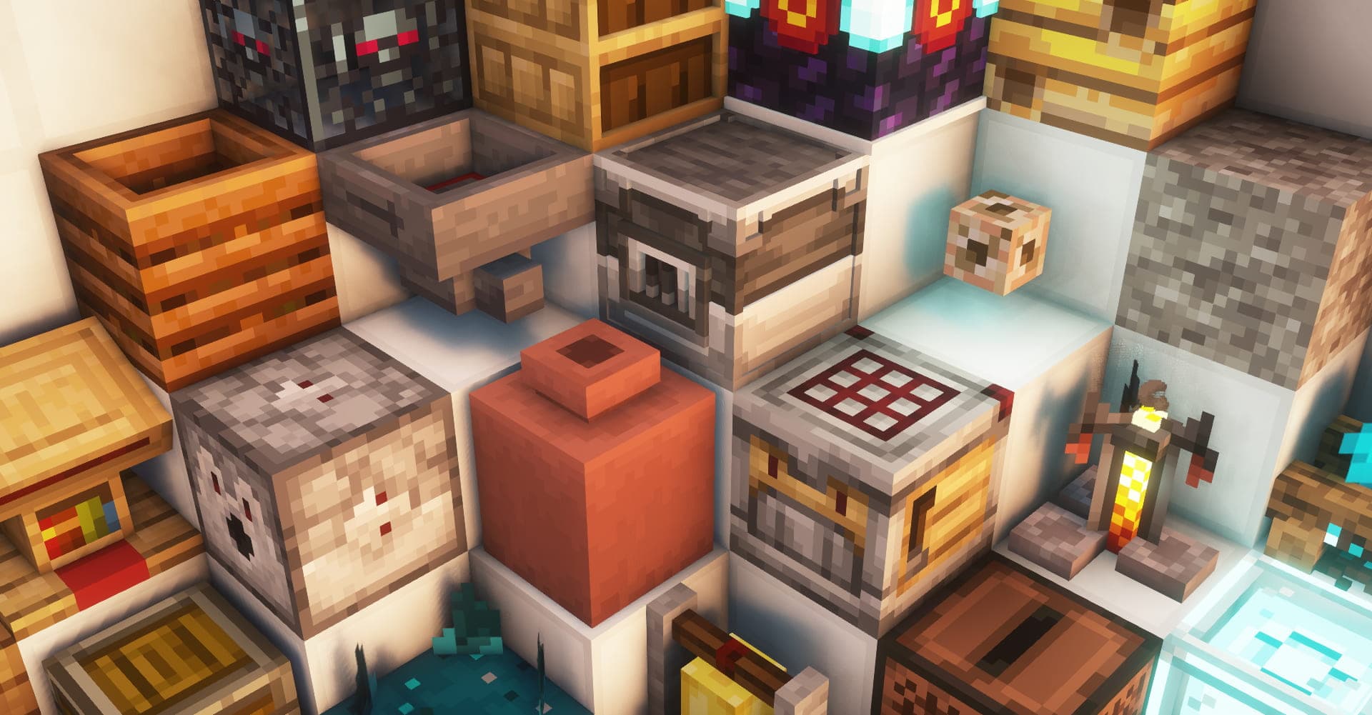 带有方块实体的方块们